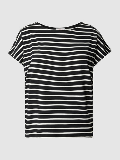 s.Oliver RED LABEL T-Shirt mit Streifenmuster Black 2