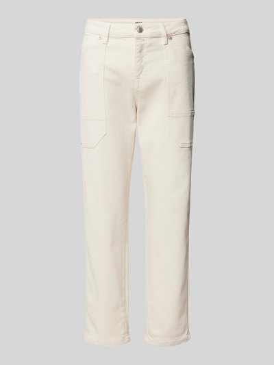 MAC Baggy Fit Jeans mit aufgesetzten Taschen Modell 'Iowa' Offwhite 2