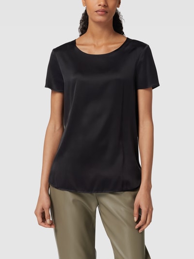 MaxMara Leisure Bluse mit Rundhalsausschnitt Modell 'CORTONA' Black 4