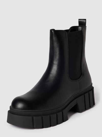 Only Chelsea Boots mit Gummieinsatz Modell 'BAIZA' Black 2