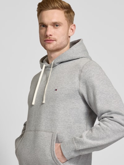 Tommy Hilfiger Hoodie mit Logo-Stitching Hellgrau 3