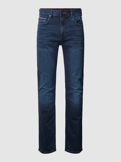 Tommy Hilfiger Slim Fit Jeans im 5-Pocket-Design Modell 'IOWA' Dunkelblau 2