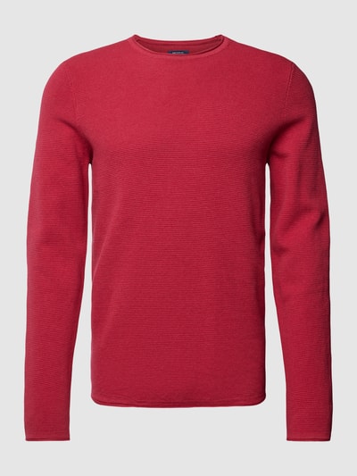 MCNEAL Gebreide pullover met structuurmotief Rood gemêleerd - 2