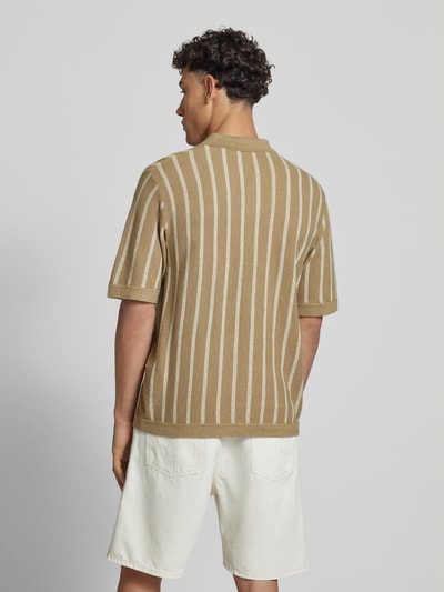 Jack & Jones Koszula casualowa z listwą guzikową model ‘EMIL’ Beżowy 5