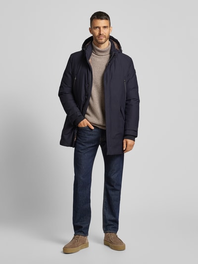 Brax Jacke mit Kapuze Modell 'Vitorio' Marine 1