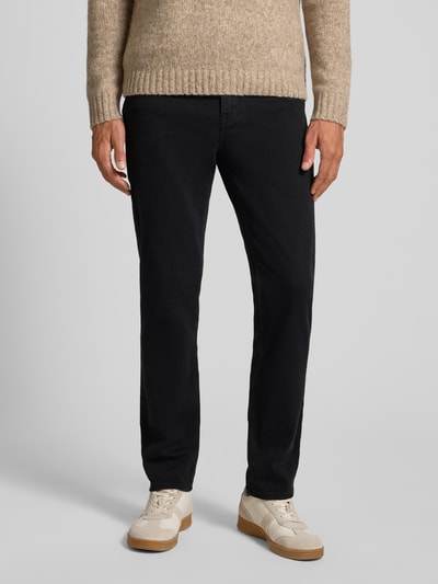 Tommy Hilfiger Straight Fit Jeans aus Baumwoll-Mix Modell 'DENTON' Black 4