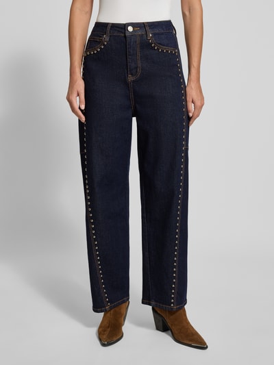 miss goodlife Barrel Fit Jeans mit Nieten Modell 'Studs' Jeansblau 4