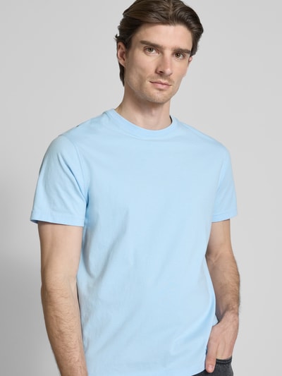 MC2 Saint Barth T-shirt met ronde hals, model 'DOVER' Lichtblauw - 3