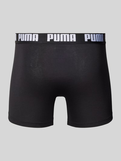 Puma Trunks mit Label-Detail im 2er-Pack Black 3