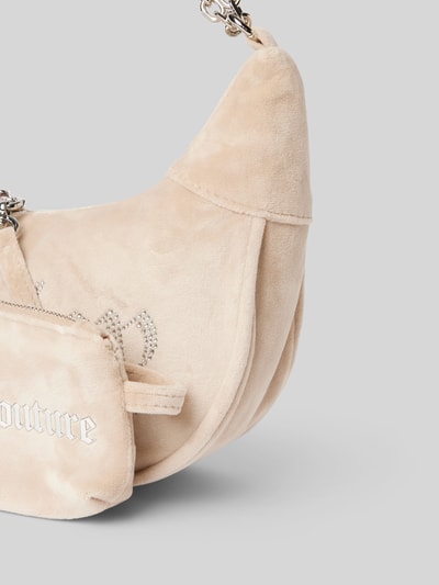 Juicy Couture Hobo Bag mit Strasssteinbesatz Modell 'KIMBERLY' Sand 2