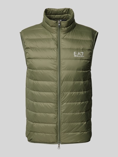 EA7 Emporio Armani Bodywarmer met vulling van dons en veren Olijfgroen - 1