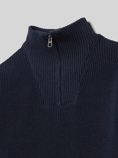 Mayoral Regular fit pullover met schipperskraag Marineblauw - 2