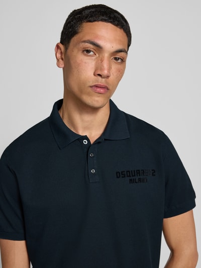 Dsquared2 Poloshirt mit Label-Print Black 3