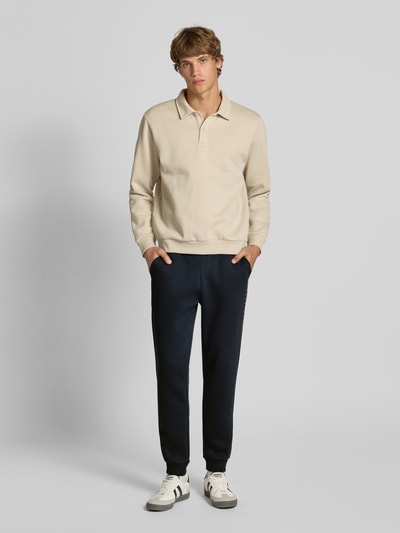 Jack & Jones Sweatpants met elastische band en tunnelkoord, model 'GORDON' Donkerblauw - 1