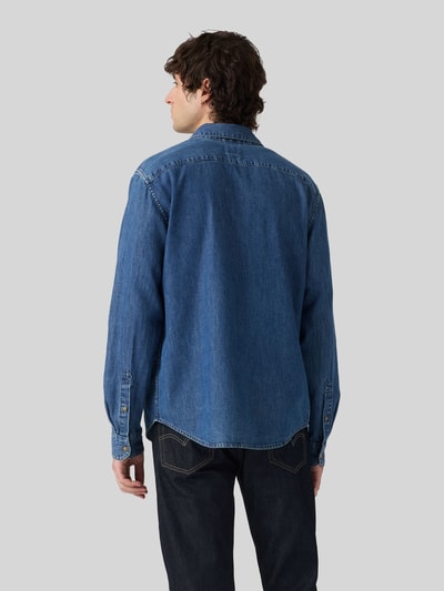Levi's® Regular Fit Jeanshemd aus reiner Baumwolle Jeansblau 5