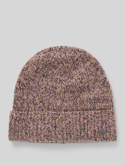 Christian Berg Woman Wollmütze in Strick-Optik Hellrosa 1