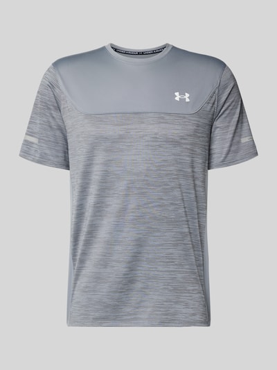 Under Armour Functioneel shirt met logo en ronde hals Middengrijs - 2