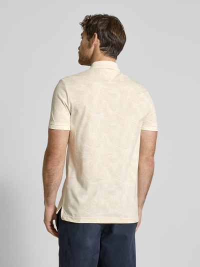 Tommy Hilfiger Regular Fit Poloshirt aus reiner Baumwolle Ecru 5