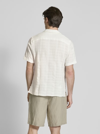 s.Oliver RED LABEL Oversize Freizeithemd aus reiner Baumwolle Weiss 5