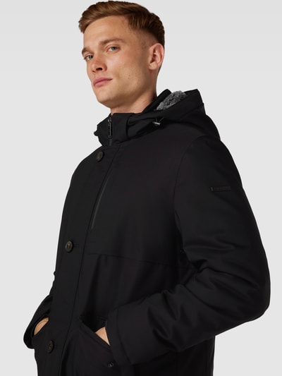 bugatti Parka mit Pattentaschen Black 3