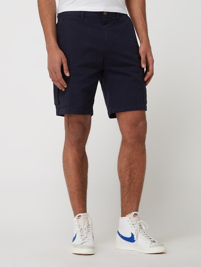 Scotch & Soda Regular Fit Cargoshorts mit Stretch-Anteil Dunkelblau 4