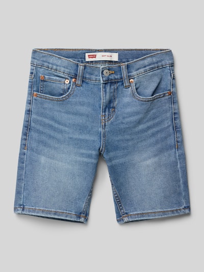 Levi’s® Kids Slim Fit Jeansshorts mit Eingrifftaschen Modell '511' Hellblau 1