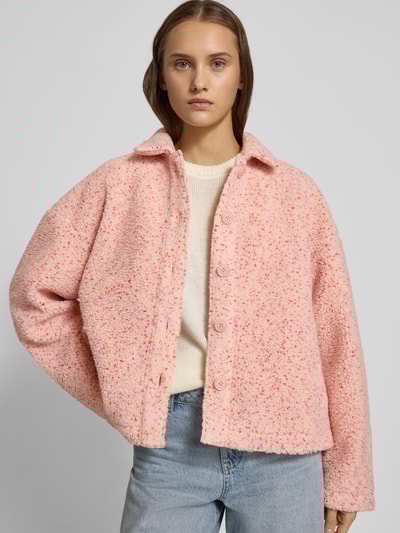 Review Kurtka z futerka Różowawy 3