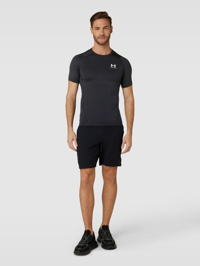 Under Armour T-Shirt mit Label-Print Black 1