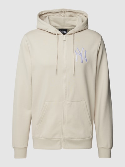 New Era Sweatjacke mit Statement-Stitching Modell 'LEAGUE ESSENTIALS' Sand 2