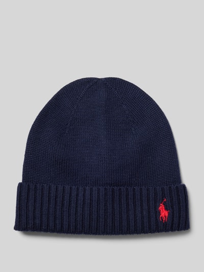 Polo Ralph Lauren Teens Beanie aus Wolle mit Logo-Stitching Marine 1