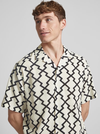 Redefined Rebel Freizeithemd mit Reverskragen Modell 'HOWIE' Sand 3