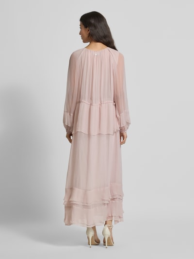 Marc Cain Maxikleid mit Rundhalsausschnitt Kitt 5