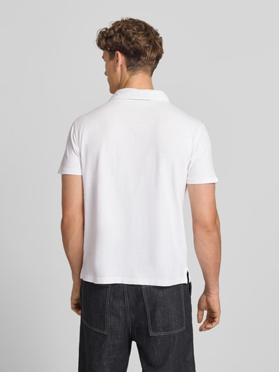 Superdry Slim Fit Poloshirt mit Brusttasche Offwhite 5