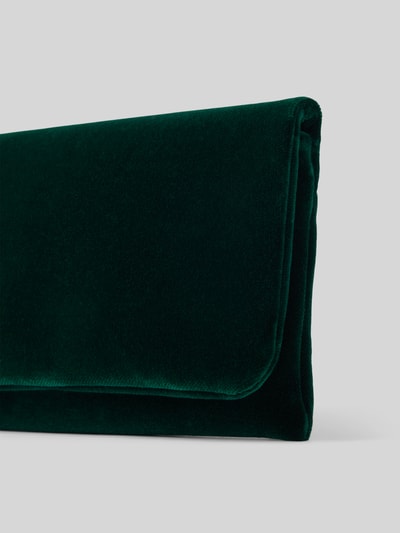 Abro Clutch in fluweellook, model 'Royal Velvet' Donkergroen - 3