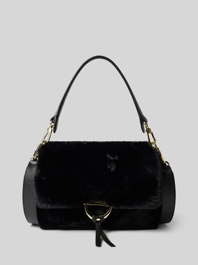Abro Crossbody Bag aus echtem Leder Modell 'TEMI' Black 1