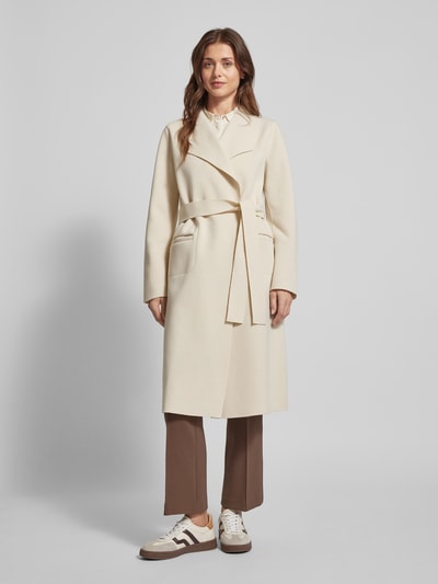 VILA Mantel mit Reverskragen Modell 'juice' Beige 4