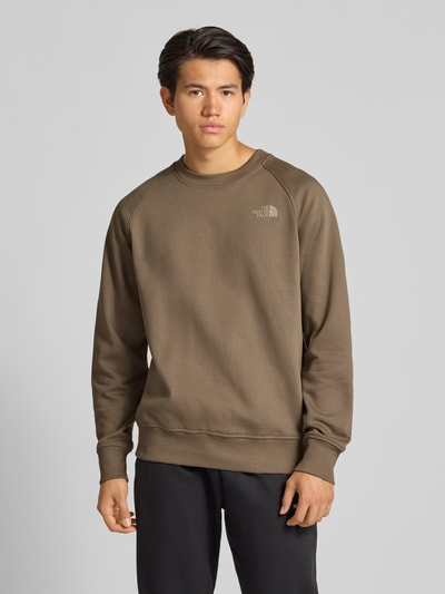 The North Face Sweatshirt mit Label-Print Mittelbraun 5