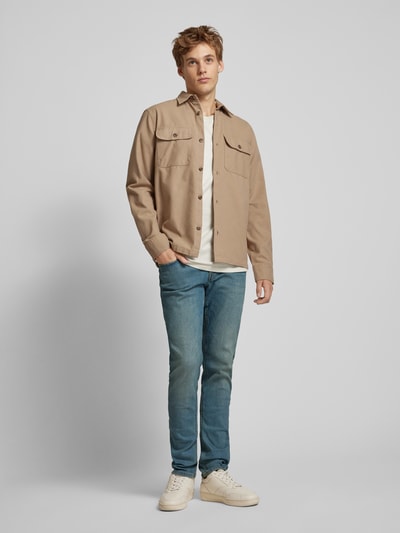 Jack & Jones Jeans met 5-pocketmodel, model 'GLENN' Jeansblauw - 1