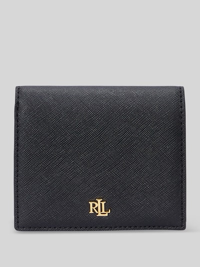 Lauren Ralph Lauren Portemonnee van echt rundleer Zwart - 1