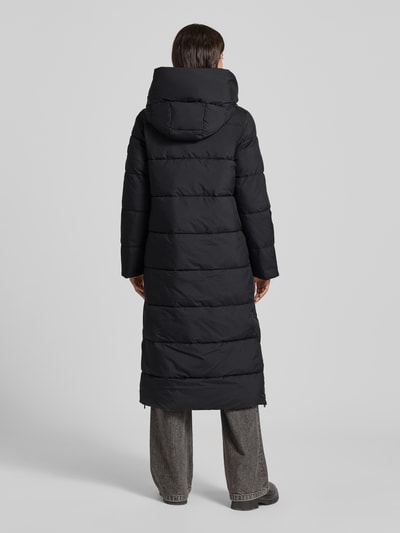 ECOALF Steppmantel mit Zweiwege-Reißverschluss Modell 'ARANDA' Black 5