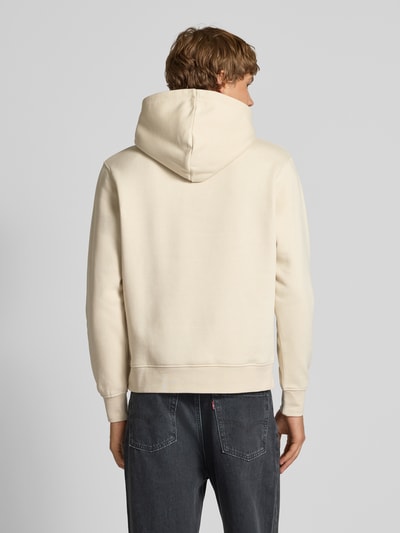 Jack & Jones Hoodie met labelprint, model 'SOHO' Beige - 5