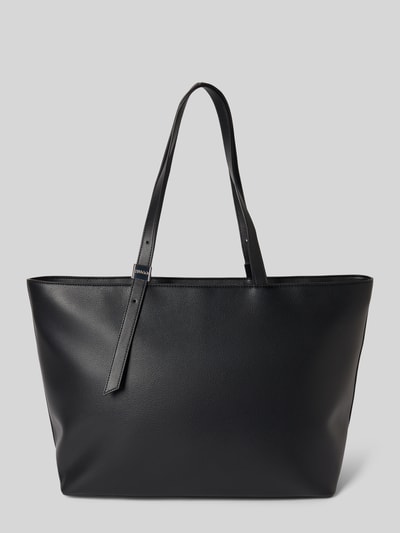 HUGO Shopper mit Label-Applikation Modell 'MEL 2.0 TOTE' Black 4