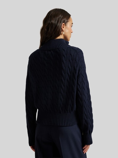 Polo Ralph Lauren Troyer o kroju relaxed fit z czystej bawełny Granatowy 5