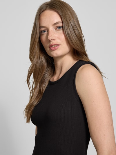 Christian Berg Woman Selection Midikleid in Ripp-Optik Black 3