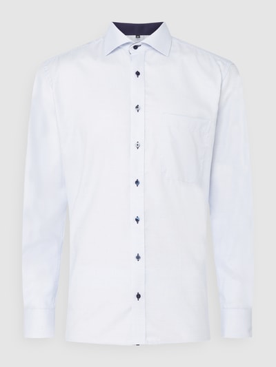 Eterna Koszula biznesowa o kroju comfort fit z bawełny  Niebieski 2