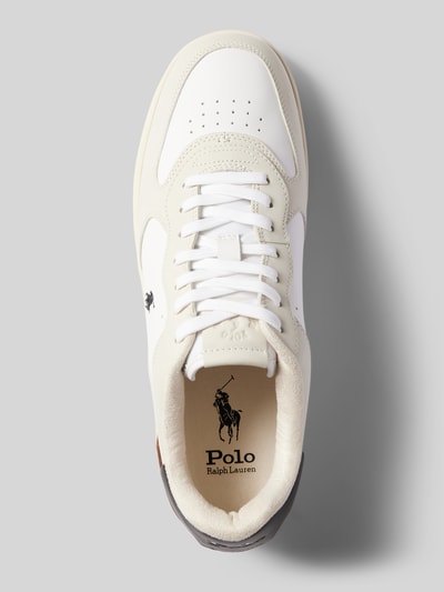 Polo Ralph Lauren Sneaker mit Logo-Stitching Modell 'MASTERS' Weiss 3