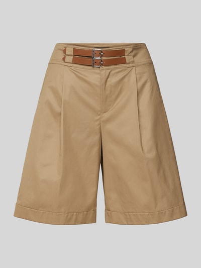 Lauren Ralph Lauren Relaxed Fit Shorts mit Bundfalten Modell 'GAVRELL' Camel 2