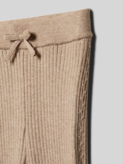 Mayoral Slim Fit Leggings mit Feinripp Beige 2