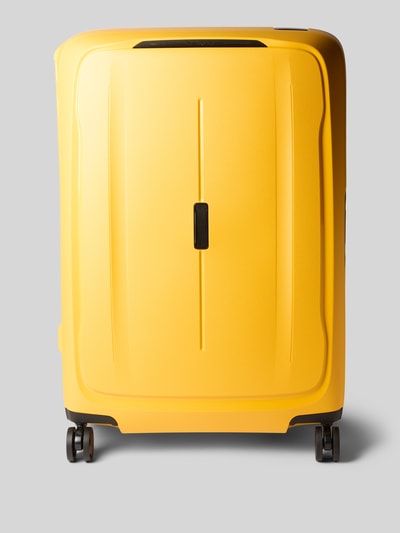 Productfoto, Koffer met Logo-Detail Model 'Spinner' van Samsonite in geel hardcase, hoofdvak met ritssluiting, 71x48x30 cm