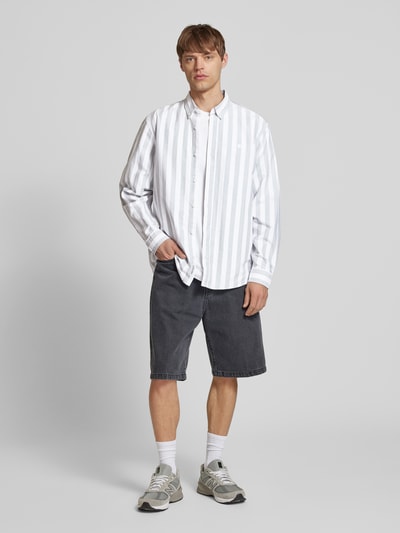 Carhartt Work In Progress Vrijetijdsoverhemd met knoopsluiting Lichtgroen - 1